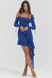 Ruched Mini Dress