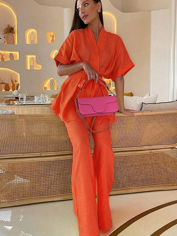 Before We Met Pants Set