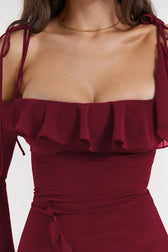 Ruched Mini Dress