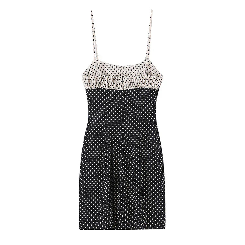 ZURI POLKA DOT MINI DRESS