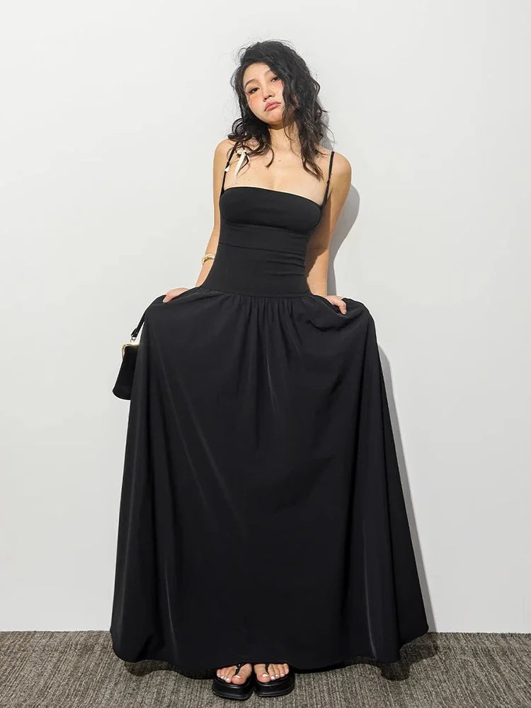 Yadira Minimalist Maxi Summer Dress Designer Edit