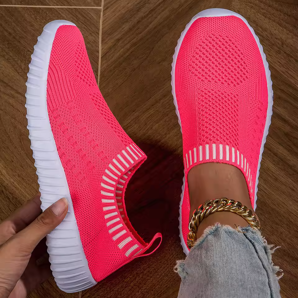 Slip On Knit Sock Low Top Sneakers