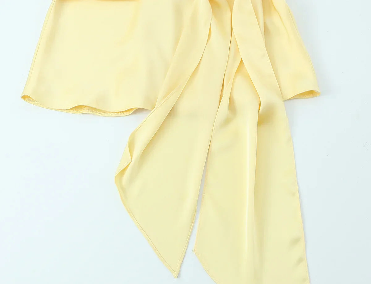 TERESIA SATIN MINI DRESS