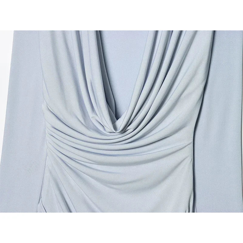 EDA DRAPED MINI DRESS