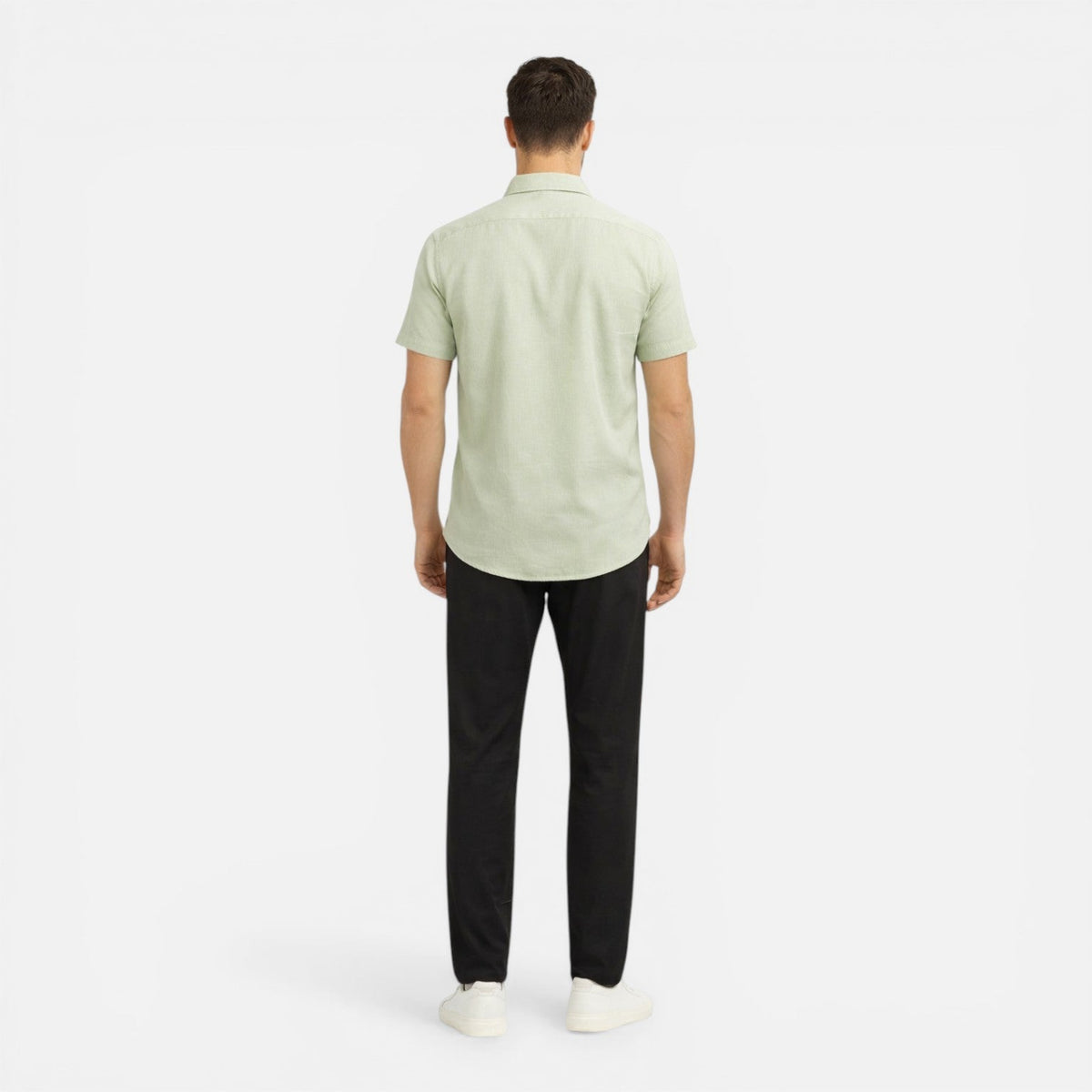 Men's Short Sleeve Button Up Shirt Lightweight Summer Shirt