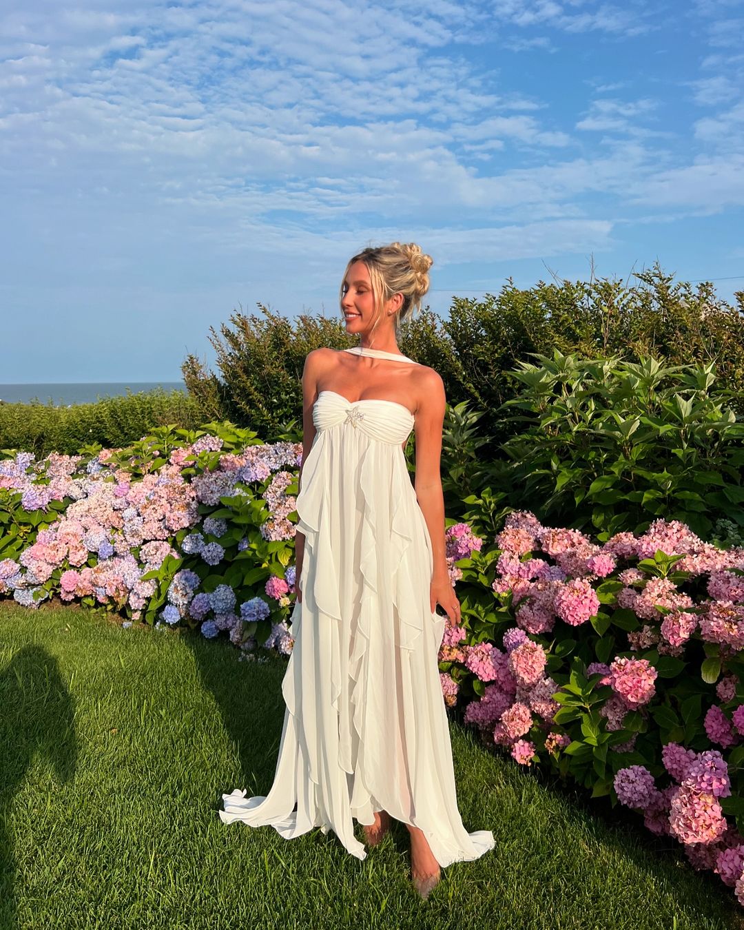 Dorine Ruffle Maxi Dress