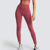 Sport Seamless High Waist Yoga Butt Lift Legging Pink / S