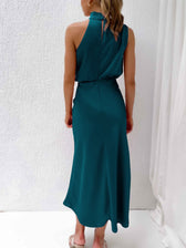 Sleeveless Off Shoulder Bodycon Elegant Maxi Dresses Wedding 5