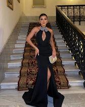 Deep V-Neck Dress