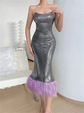 Backless Midi Dress