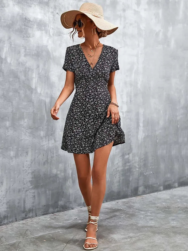 Floral Mini Dress