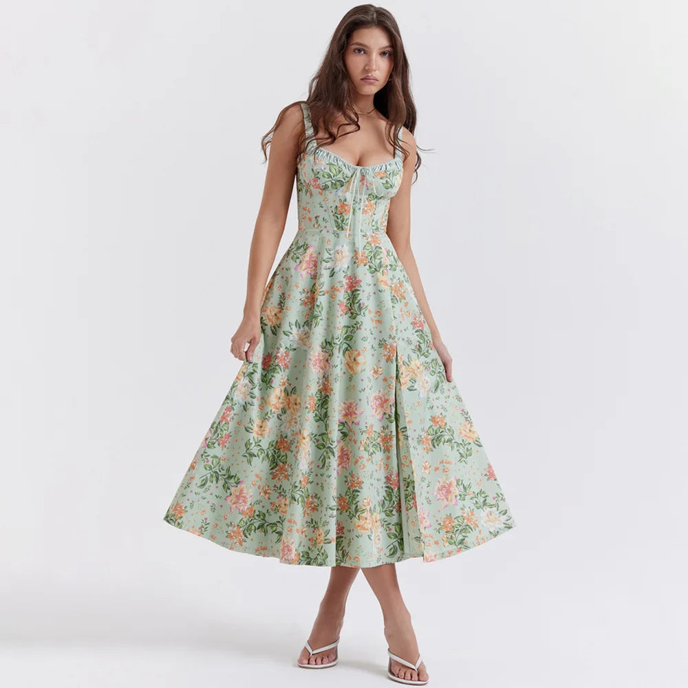 Estela Elegant and Versatile Summer Dress for Women Office and Evening