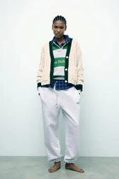 Fashion Eight Leg V-neck Cardigan