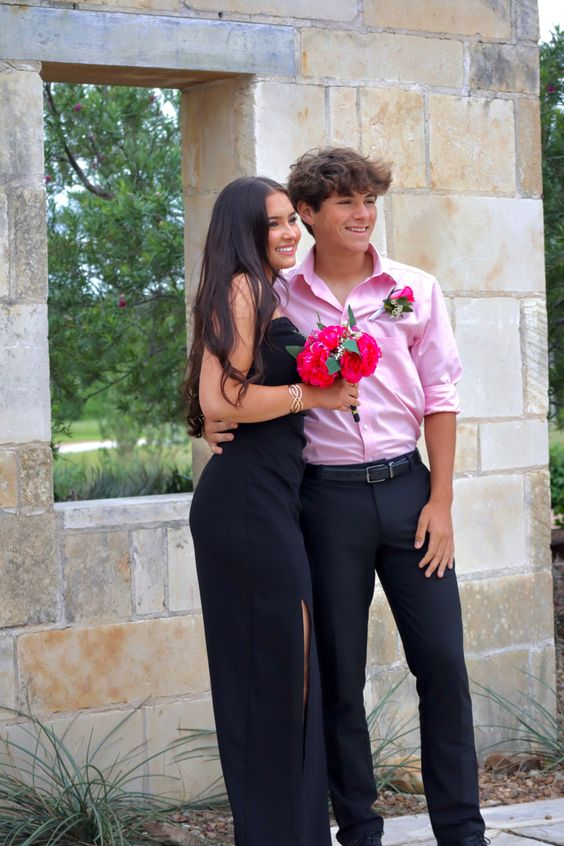 Elegant Black Sheath Prom Dress,Black Formal Gown cc1162