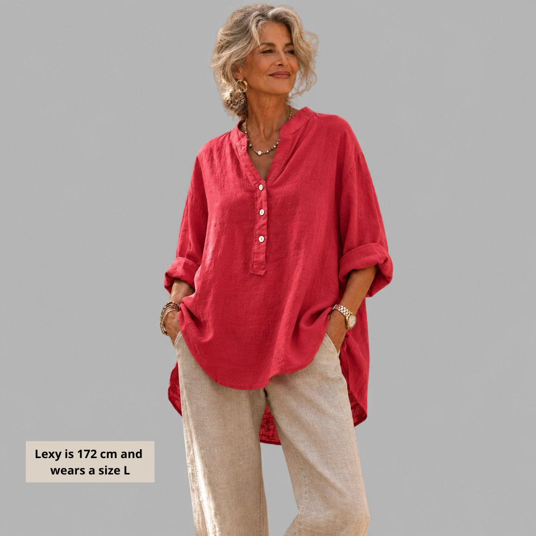 Zoey | V-Neck Blouse