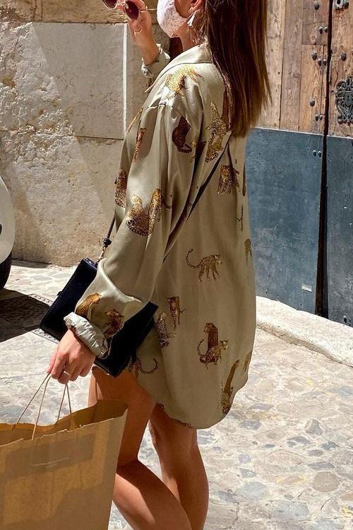 Animal Print Shirt