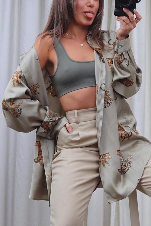 Animal Print Shirt
