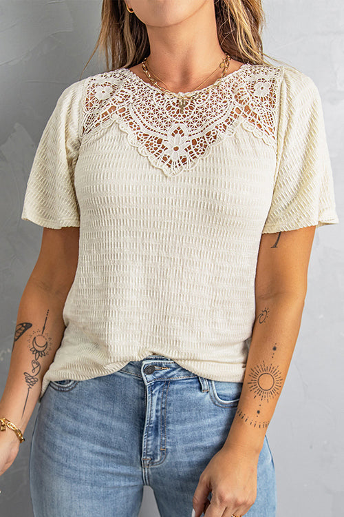 Add A Little Charm Lace Blouse