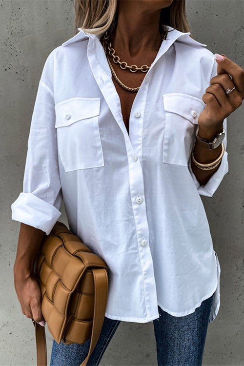 Back To Basics Pockets Button Shirt