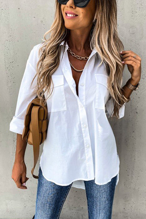 Back To Basics Pockets Button Shirt