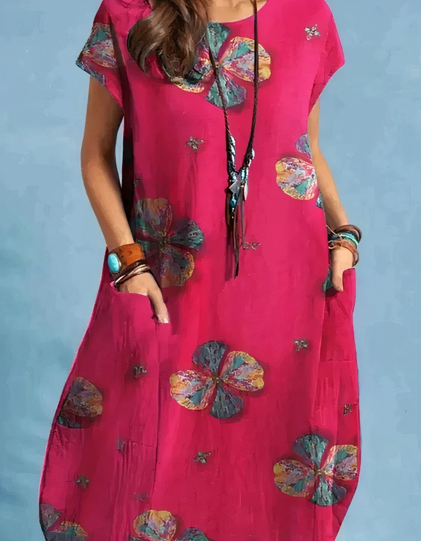 Elevated Iraia Women's Midi Dress Premium Wardrobe Essential