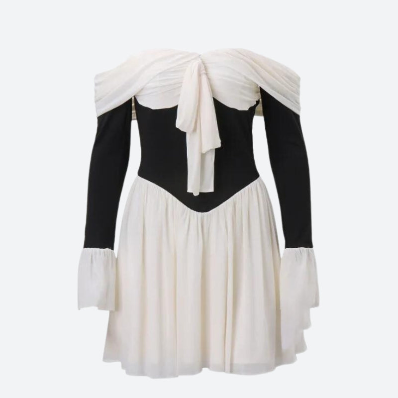 Off Shoulder Mini Dress 4
