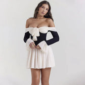 Off Shoulder Mini Dress