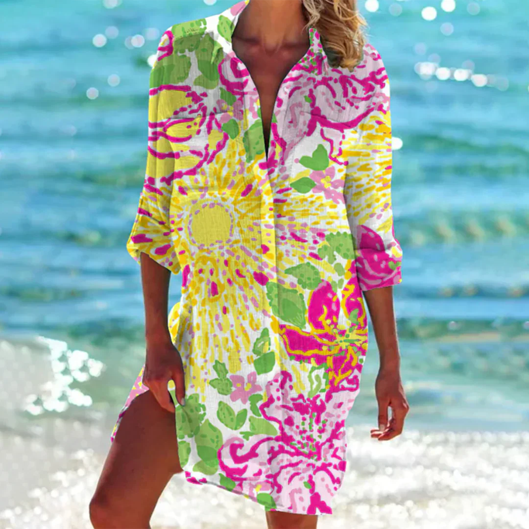 Anita Statement Summer Shirt Dress Occasion Edit