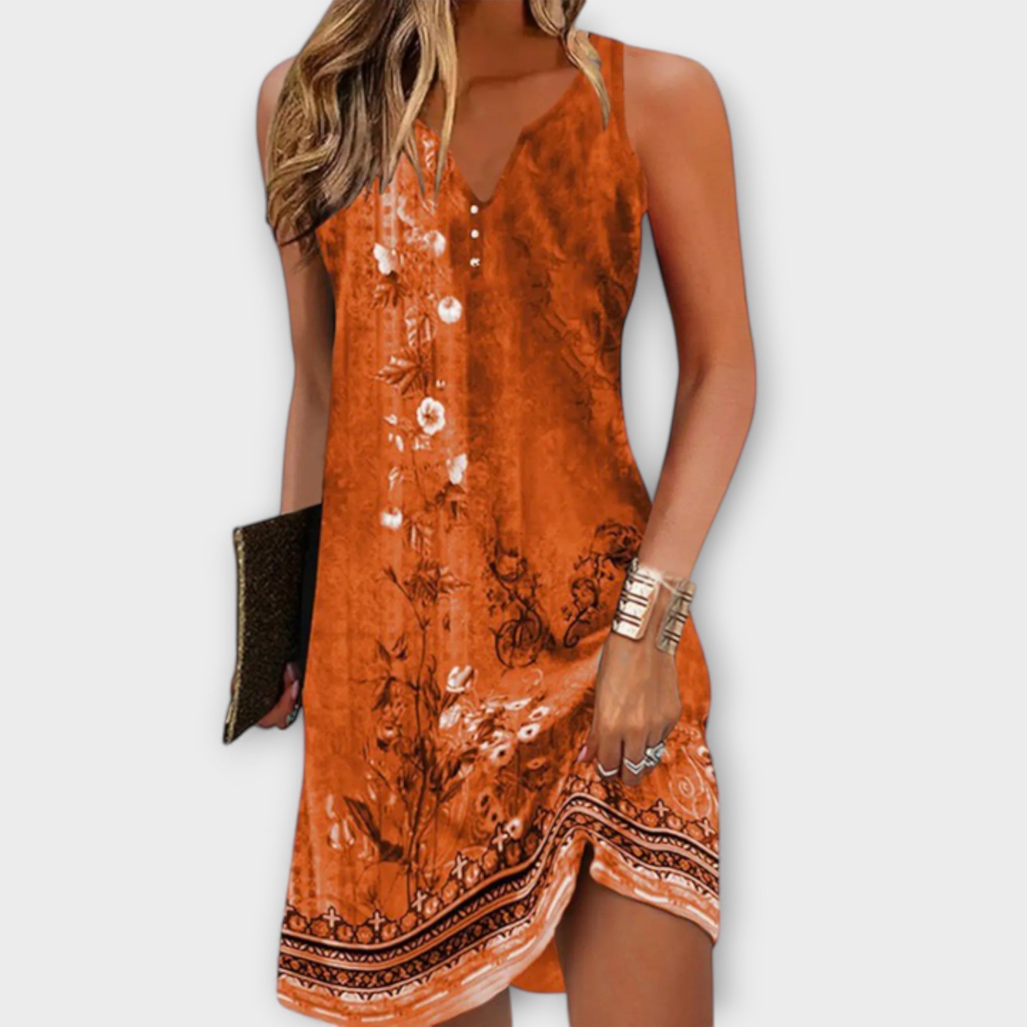 Statement Yara Women's Midi Dress Premium Wardrobe Essential