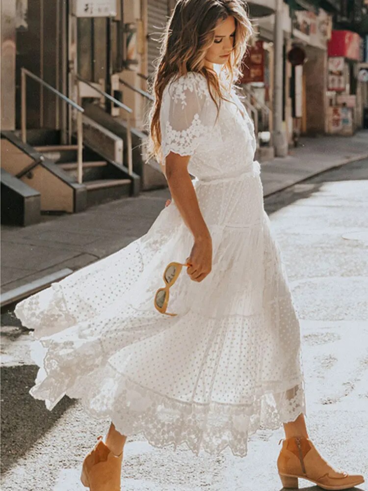 Meta Minimalist White Dress Designer Edit