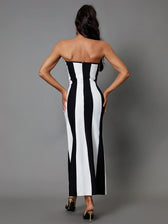 Vashti Strapless Bandage Maxi Dress 5