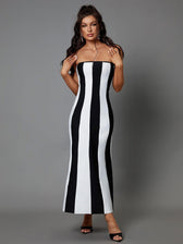 Vashti Strapless Bandage Maxi Dress