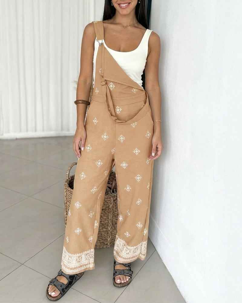 Stylish Vintage Tribal Jumpsuit for Women | Comfortable & Versatile