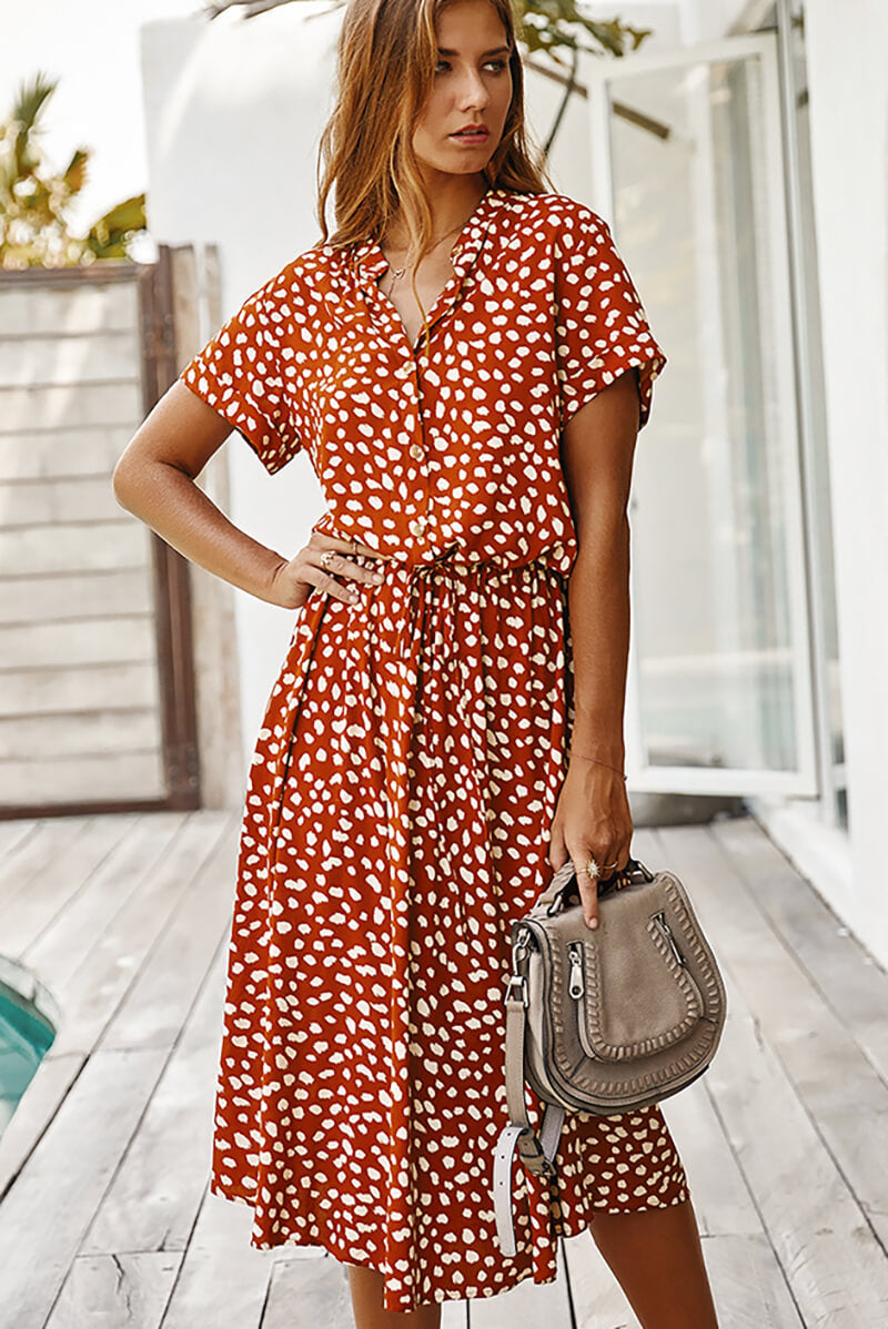 Exclusive Melissa Midi Dress Everyday Luxe Edit