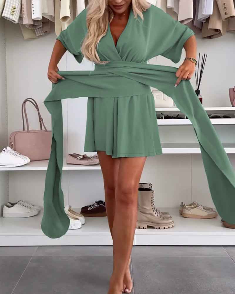 Charming Comfortable Romper with Soft Fabric and Adjustable Straps