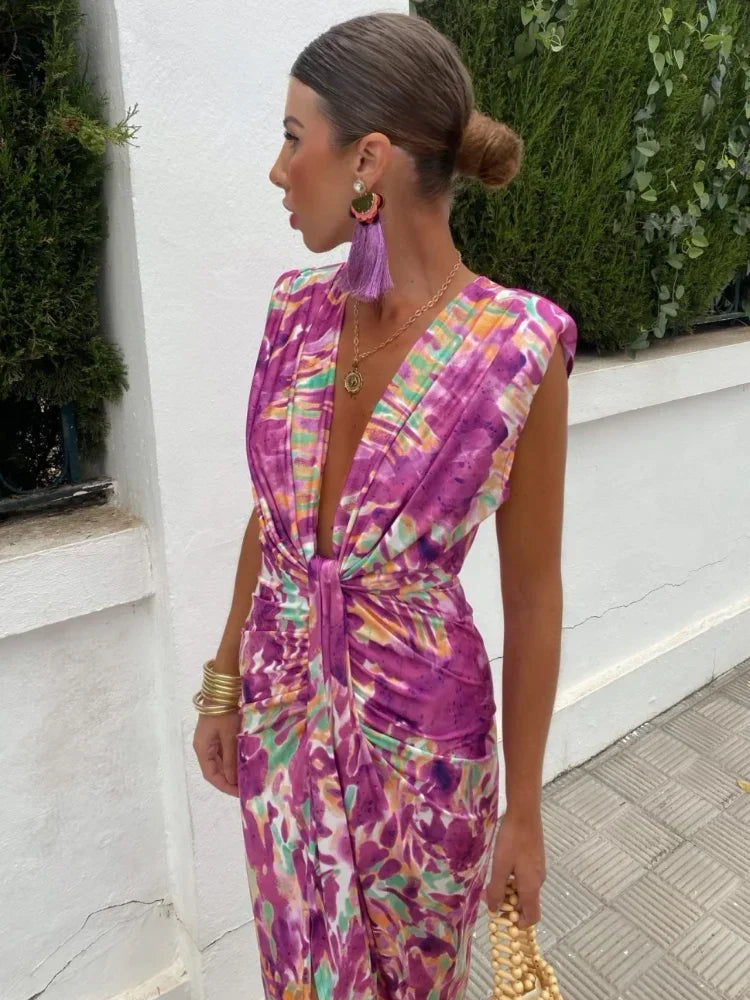 Morena Tailored and Elegant Summer Dress for Women Easy Wear Style