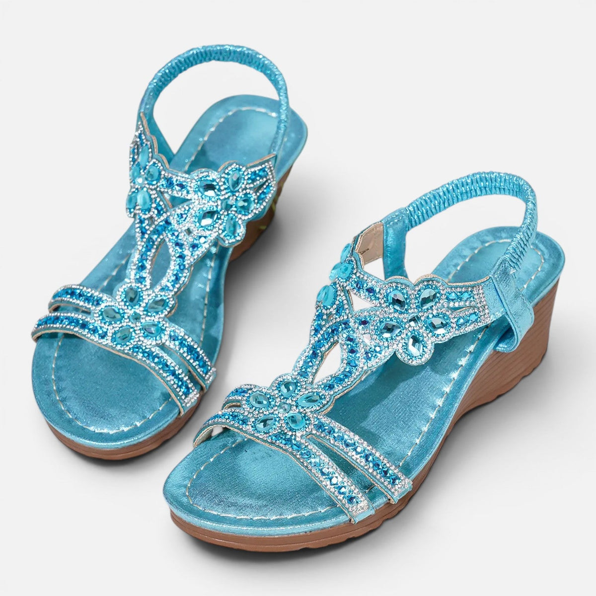Maison Straver | Women’s Wedge Sandals Cushioned Sole Comfortable Walking