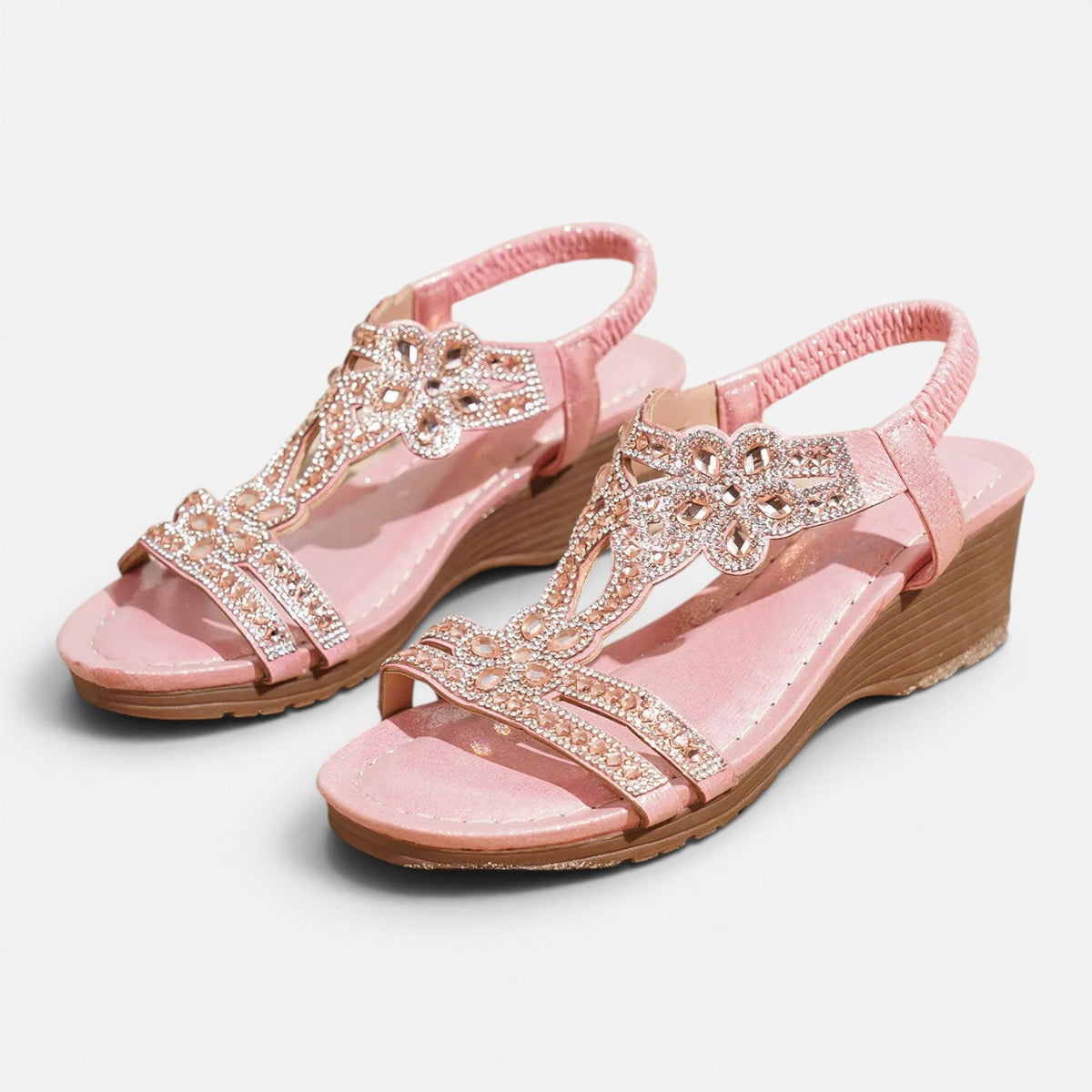 Maison Straver | Women’s Wedge Sandals Cushioned Sole Comfortable Walking