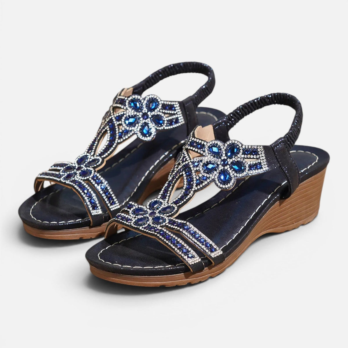 Maison Straver | Women’s Wedge Sandals Cushioned Sole Comfortable Walking