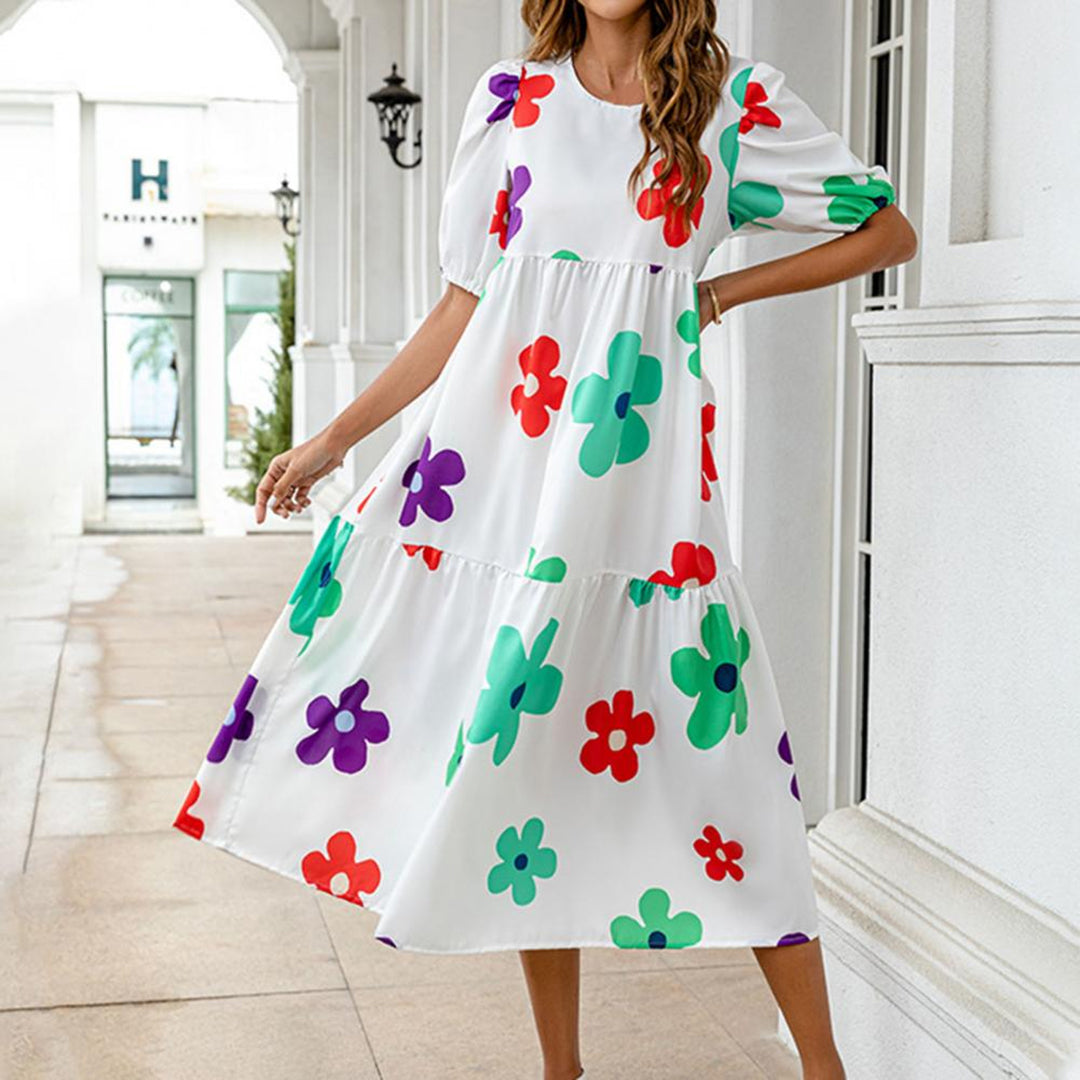 Comfortable Osma Midi Dress for Women Trendy Daily Look