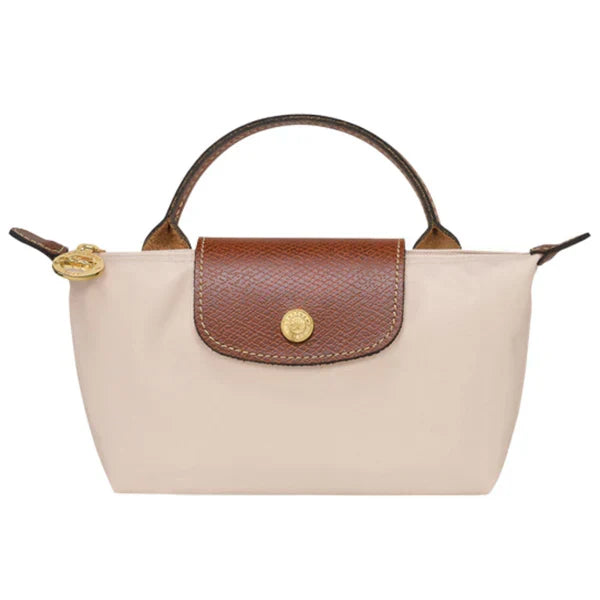 Top Handle Flap Front Foldable Mini Handbag