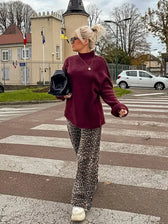 Warm High Neck Retro Sweater