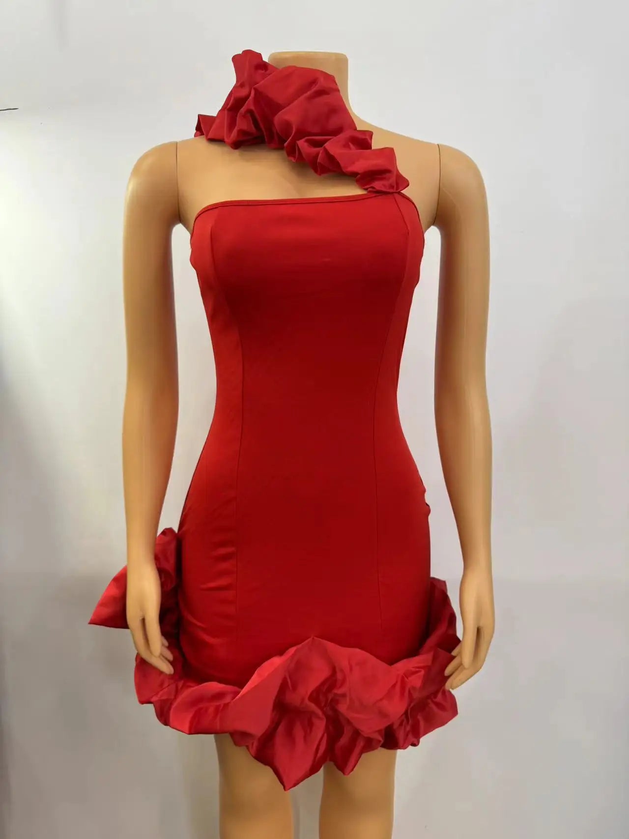 Backless Mini Dress