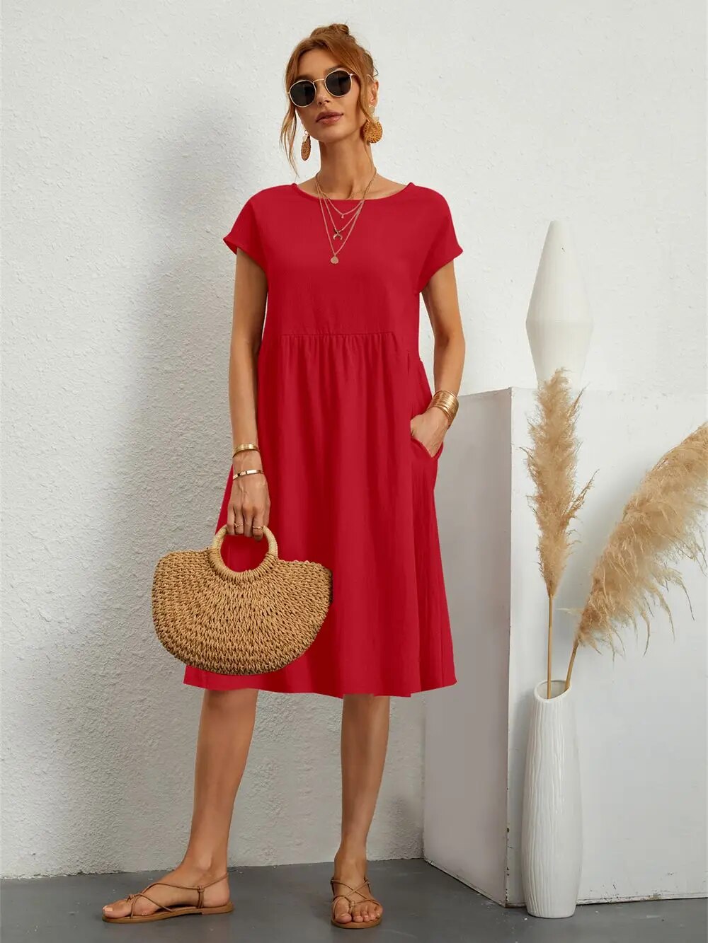 Merit Relaxed and Stylish Summer Dress for Women Date Night Outfit