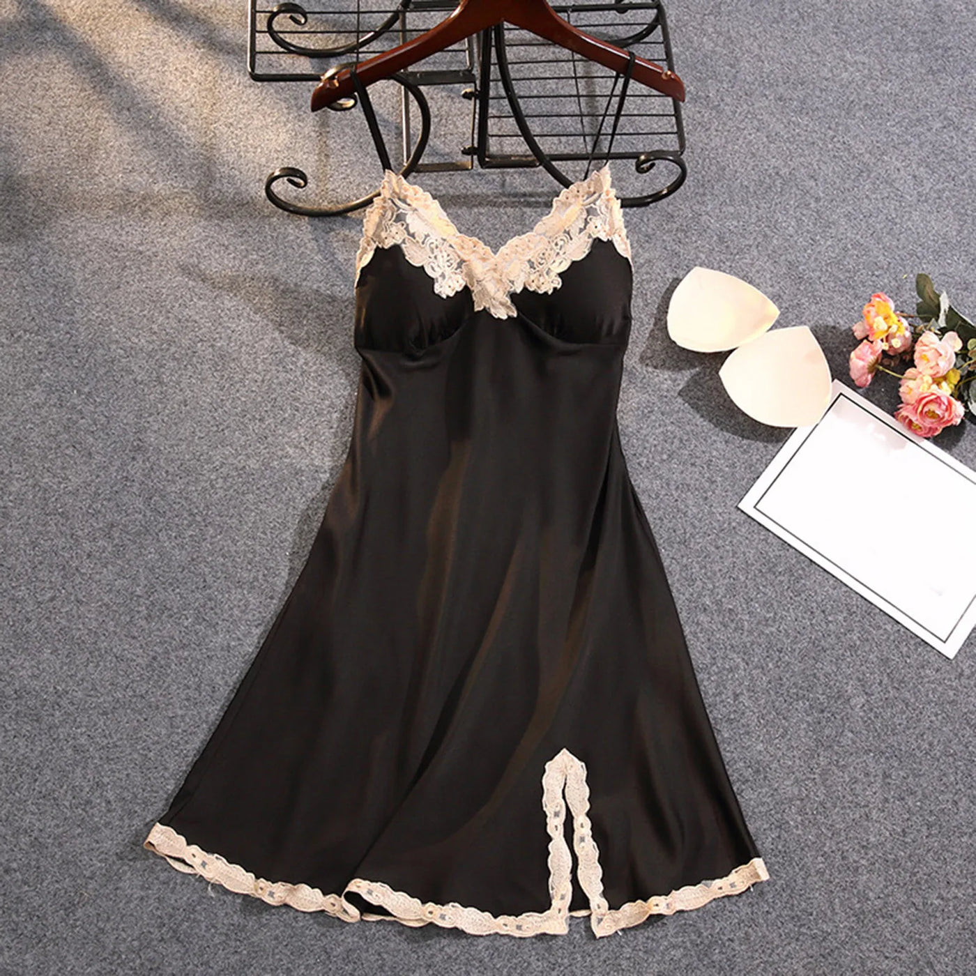 Summer V Neck Ruffle Short Sleeve Split Wrap Tie Waist Flowy Long Smocked Party Dress 2