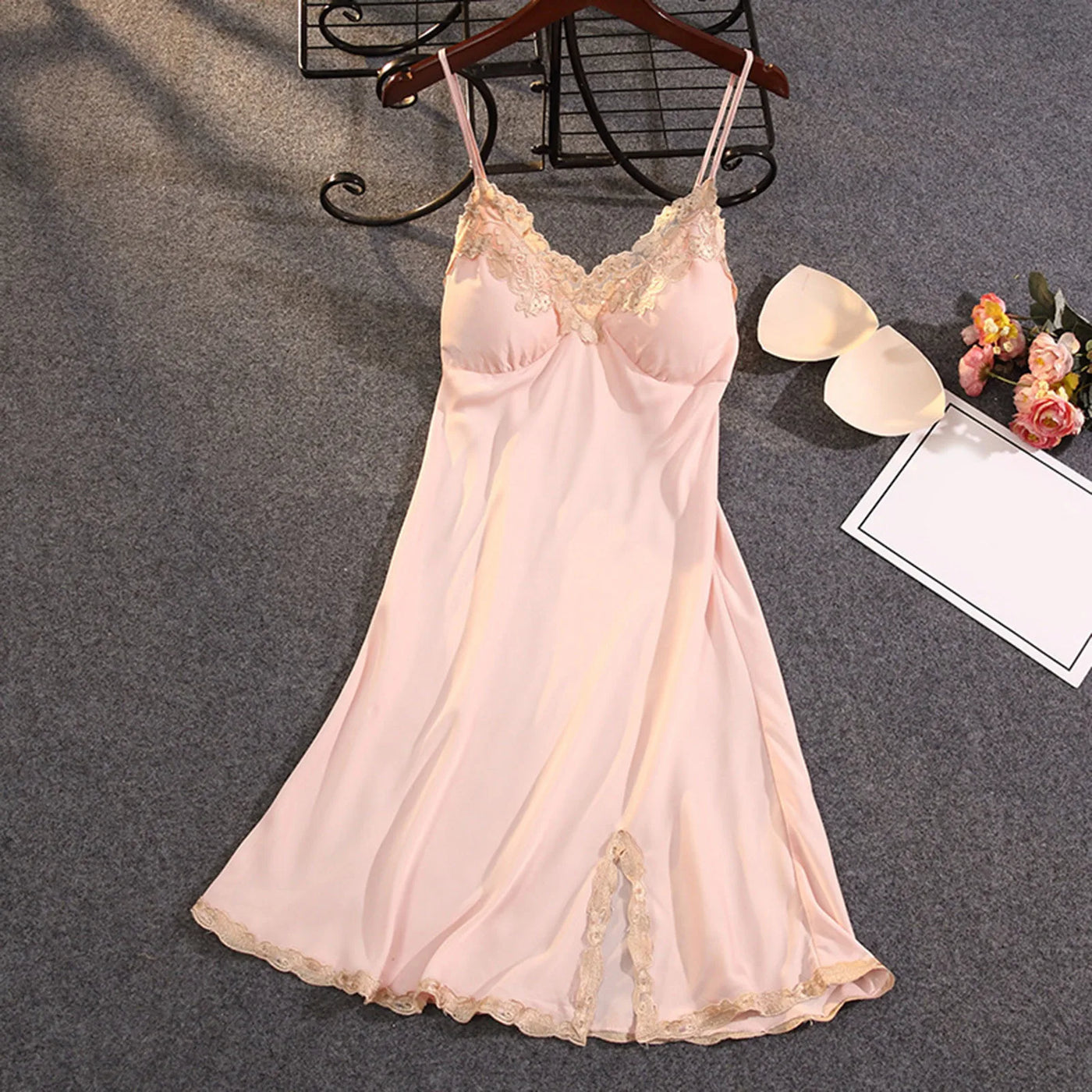 Summer V Neck Ruffle Short Sleeve Split Wrap Tie Waist Flowy Long Smocked Party Dress 5