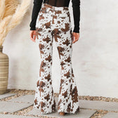 New Wide Leg Button Pocket Jeans