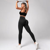 Seamless Knitted Yoga Gym Sport Legging