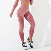 Striped High Waist Workout Elastic Fitness Legging