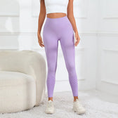 Striped High Waist Hip Lifting Knitting Legging